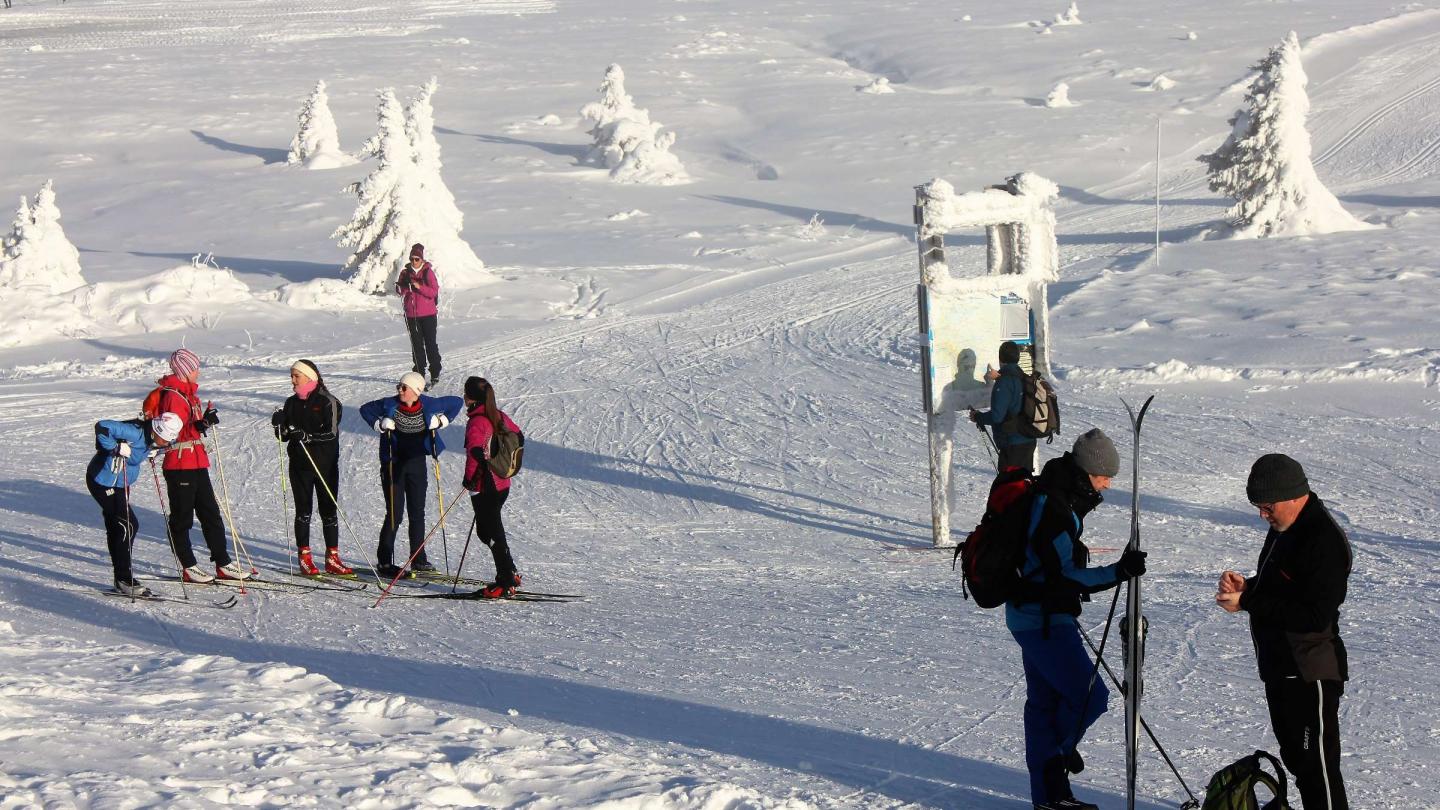 Nordic skiing in Hafjell