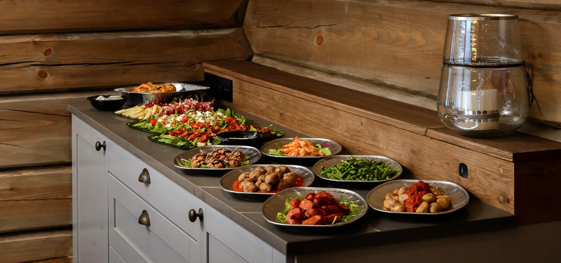 Tapascatering til storhytte