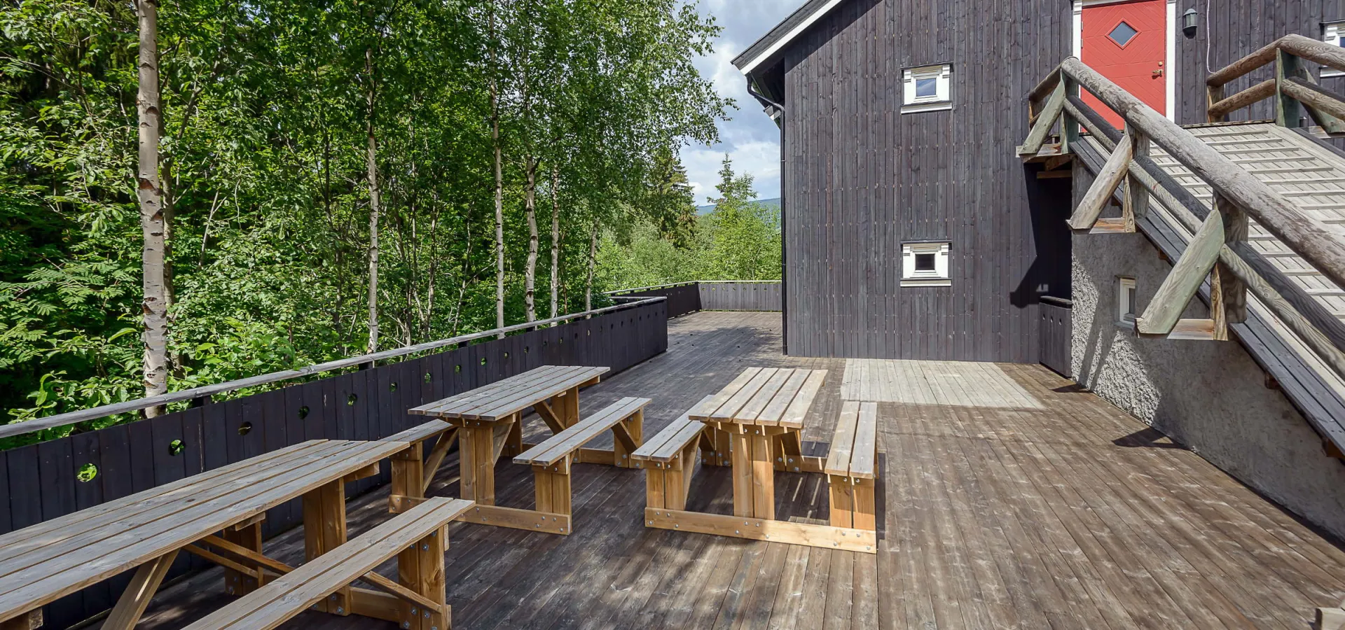 Terrasse Låven storhytte
