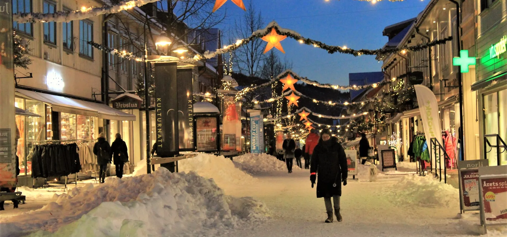 Spasertur på Lillehammer