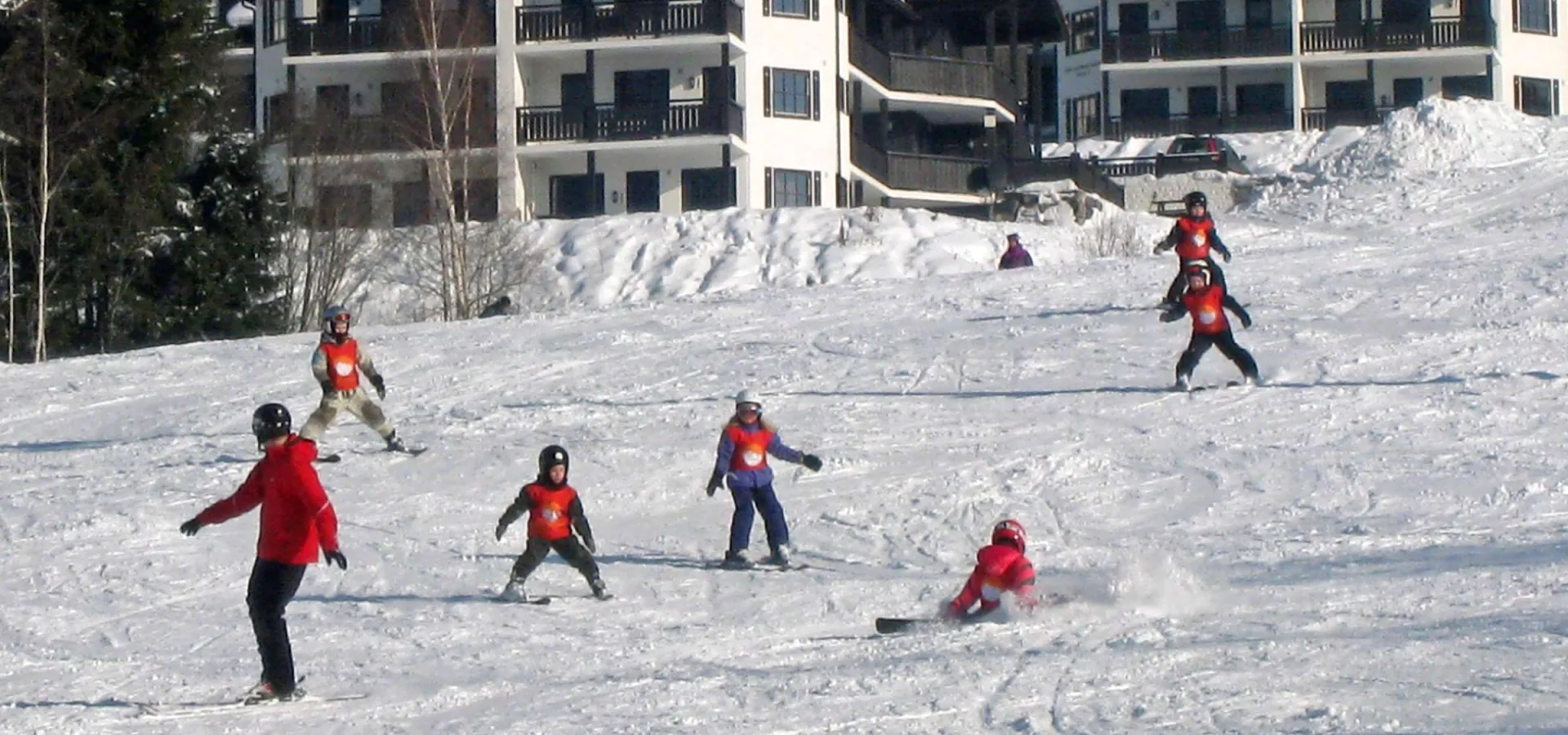 Hafjell skiskole i familiebakken