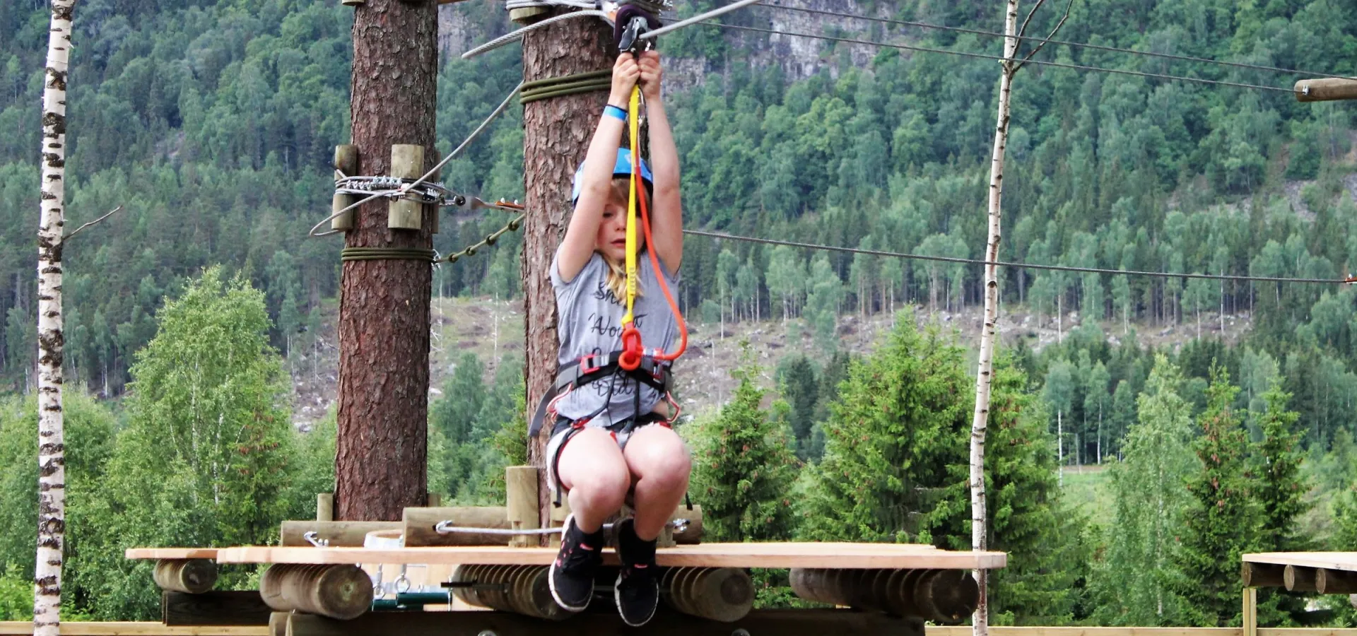 Zipline klatrepark