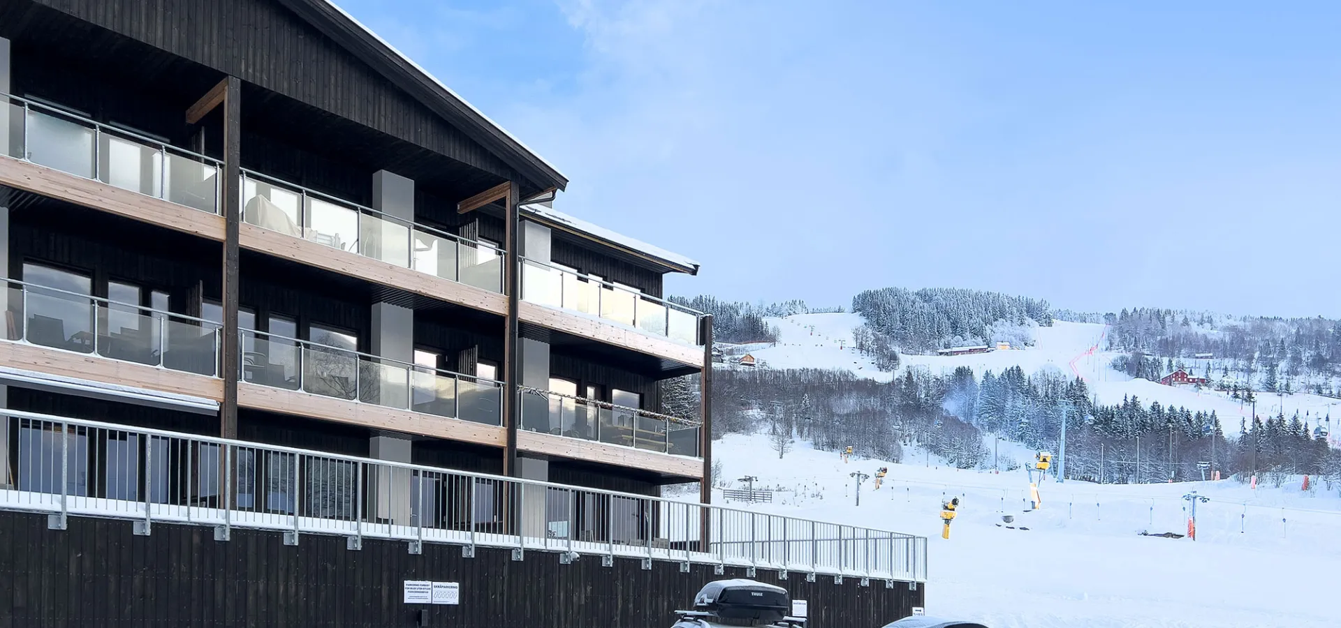 Hafjelltunet mot bakken