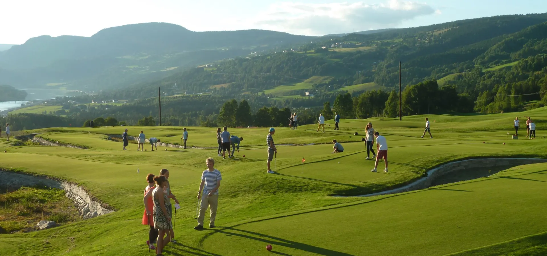 Minigolf i Hafjell