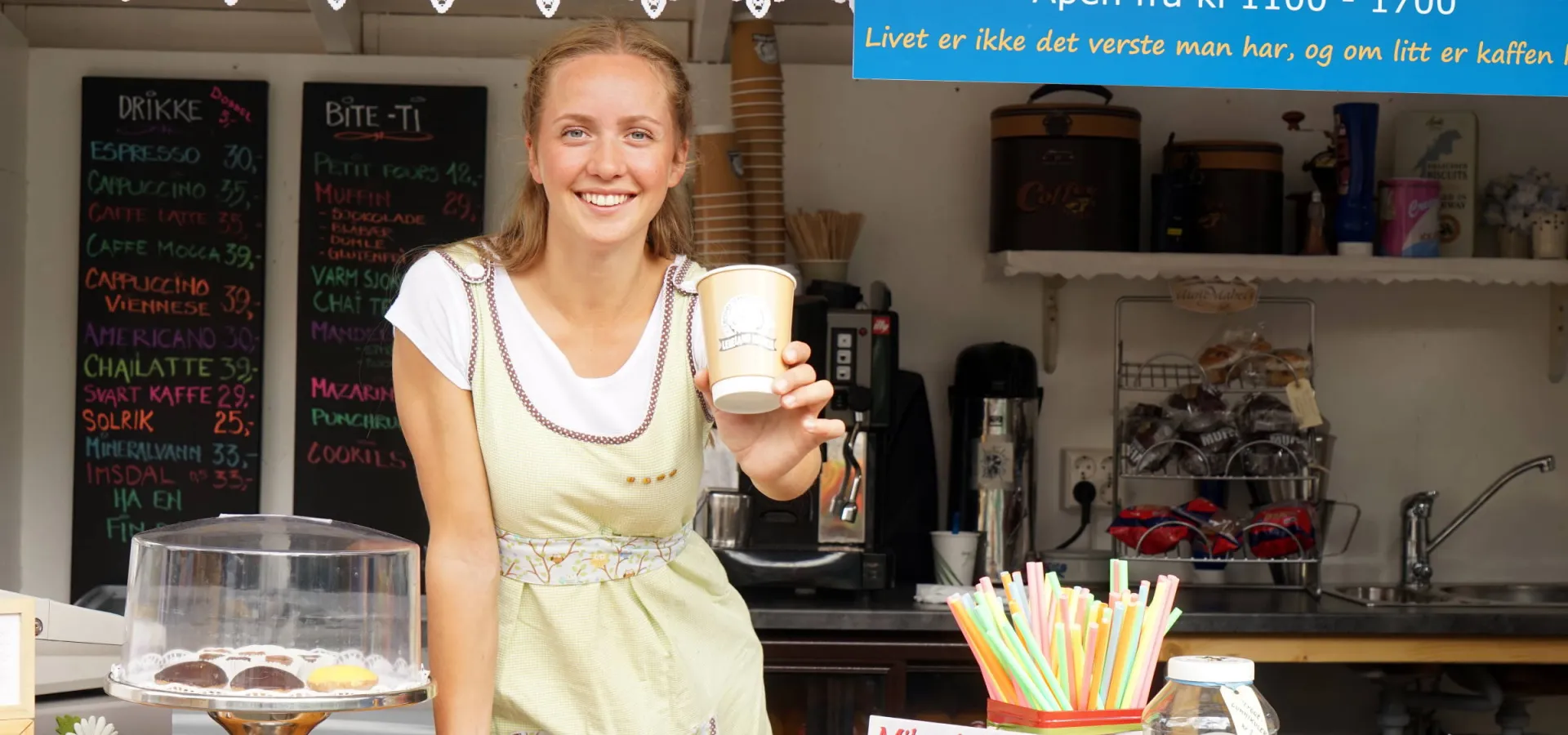 God kaffe i bokbyen