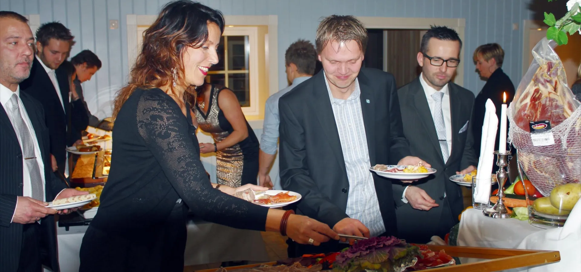 Buffet på Hafjell Hotell