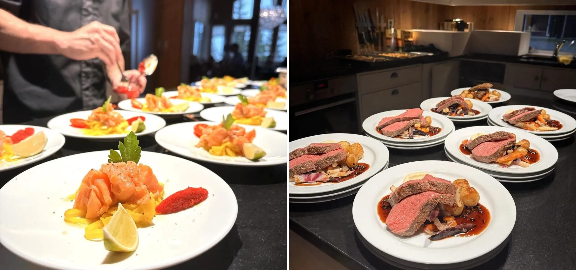 Catering på hytta