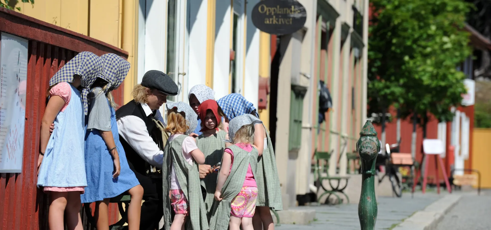 Vandreteater på Maihaugen