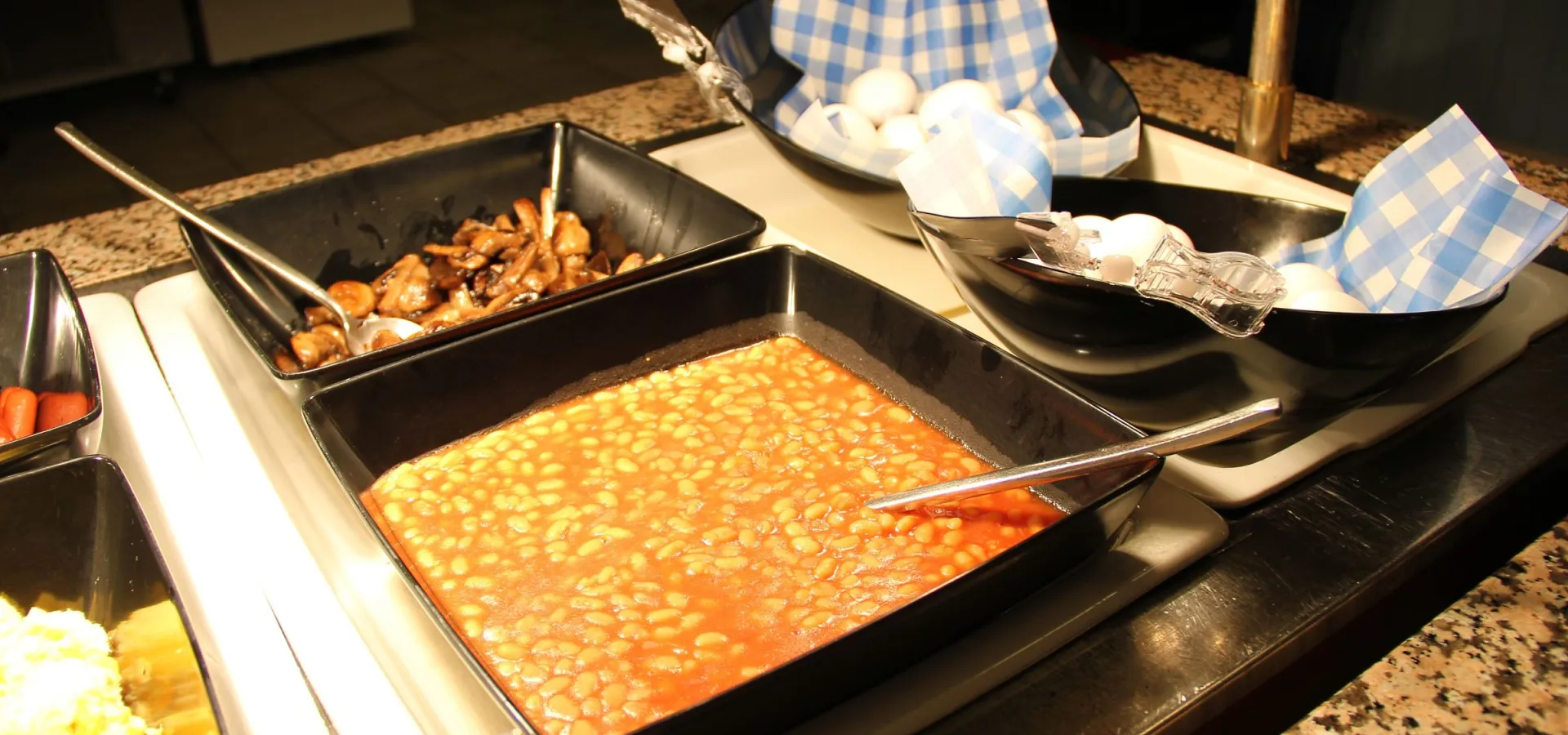 Frokost er servert