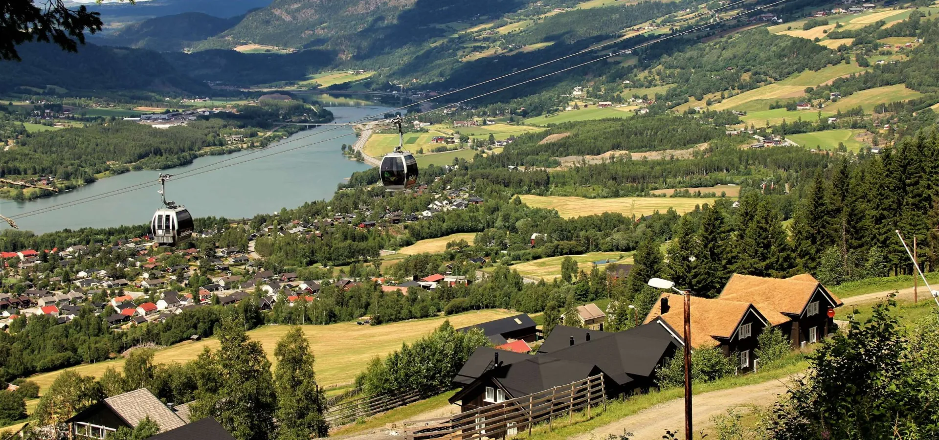 Utsikt mot Gudbrandsdalen