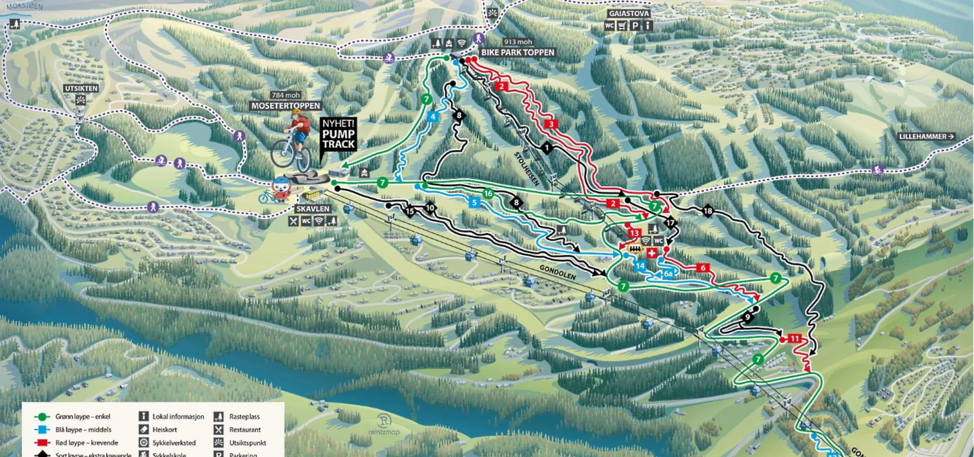 Kart Hafjell Bike Park