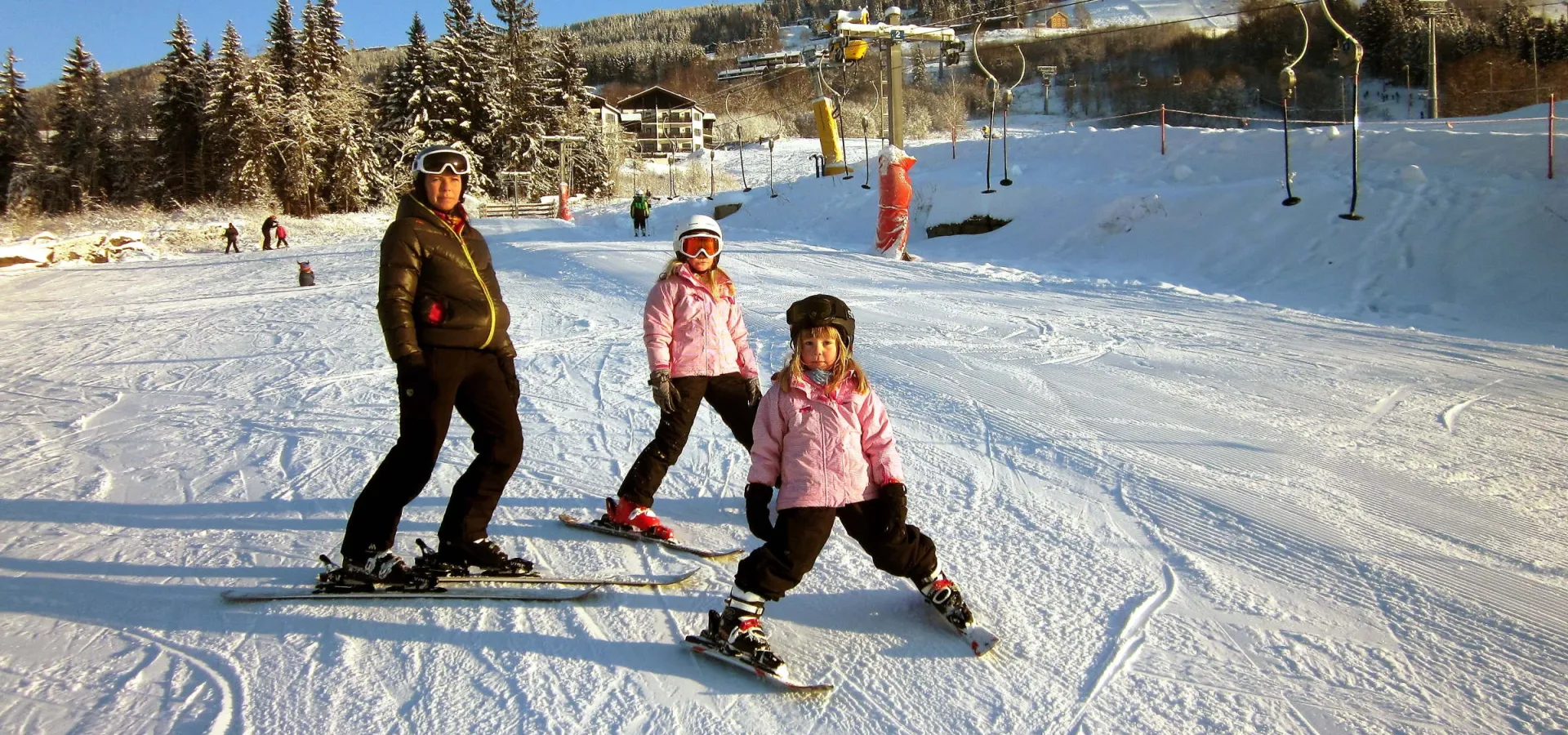 Familiebakken ved Alpinlandsbyen