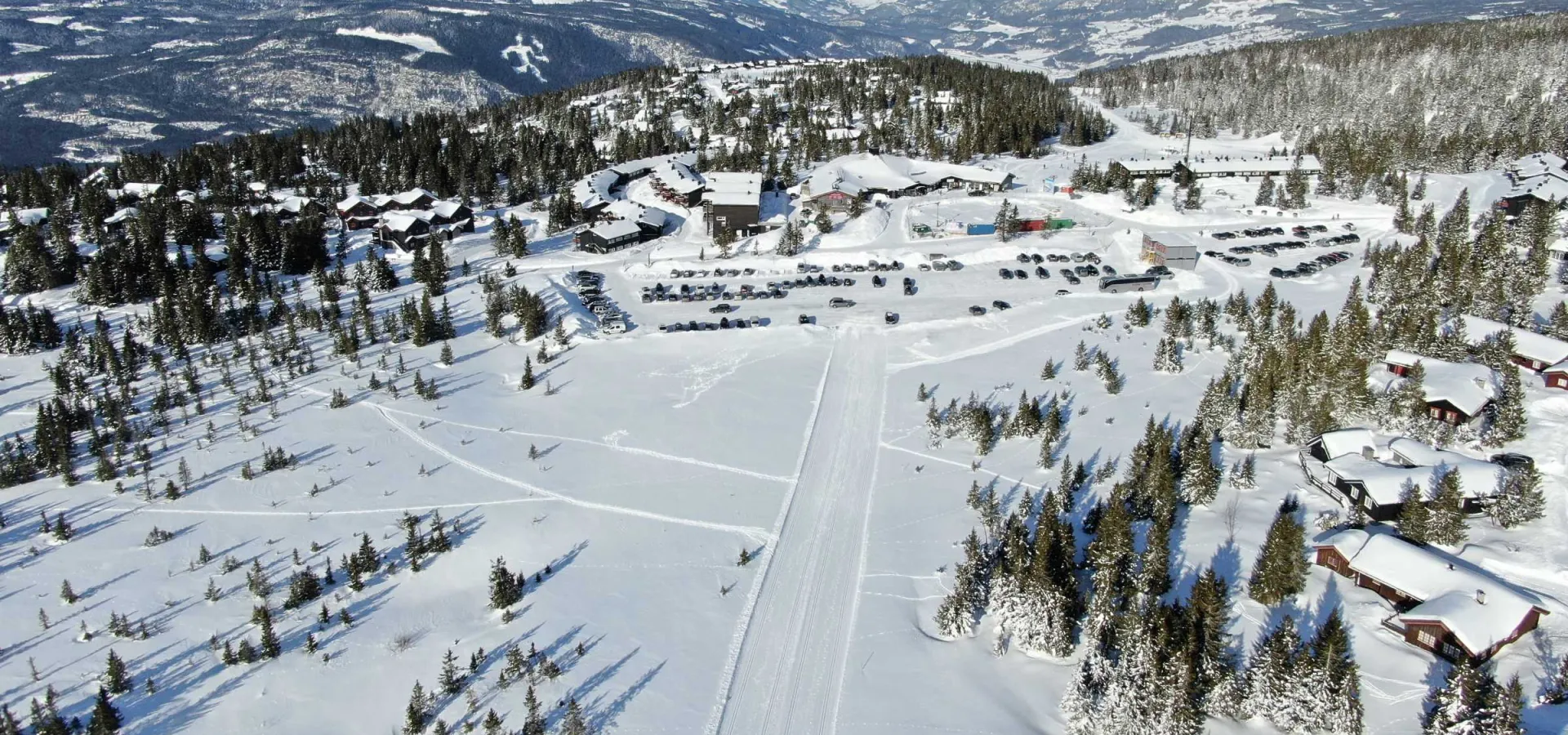 På ski fra Gaiastova