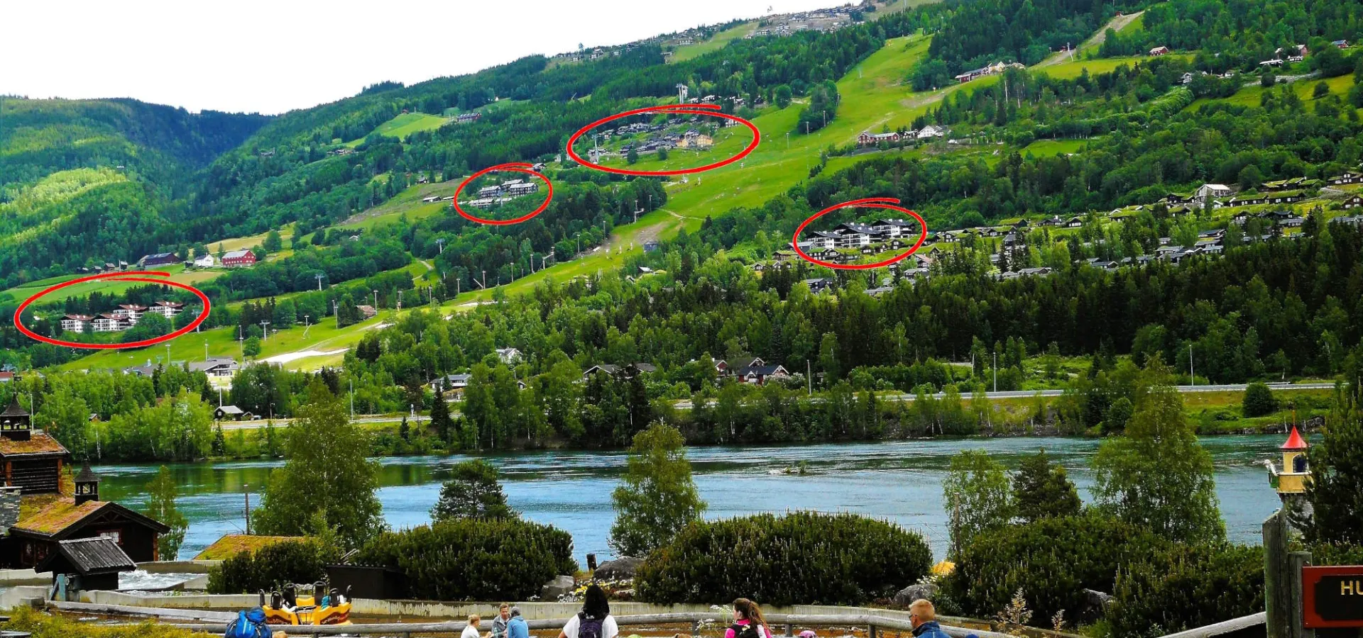 Hunderfossen overnatting