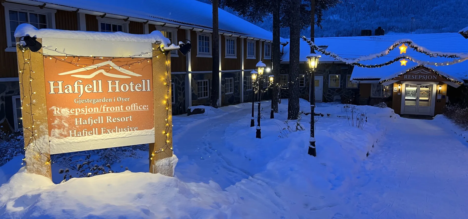 Jul på hotell