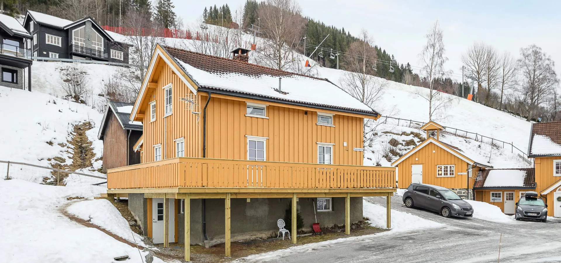 Kårbolig om vinteren