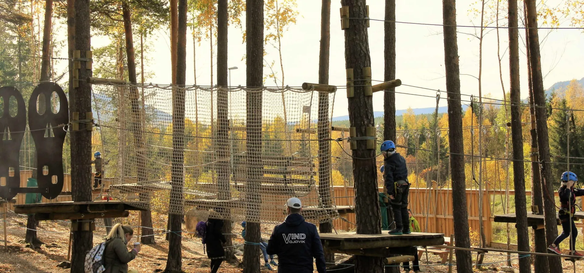 Klatrepark i Lilleputthammer