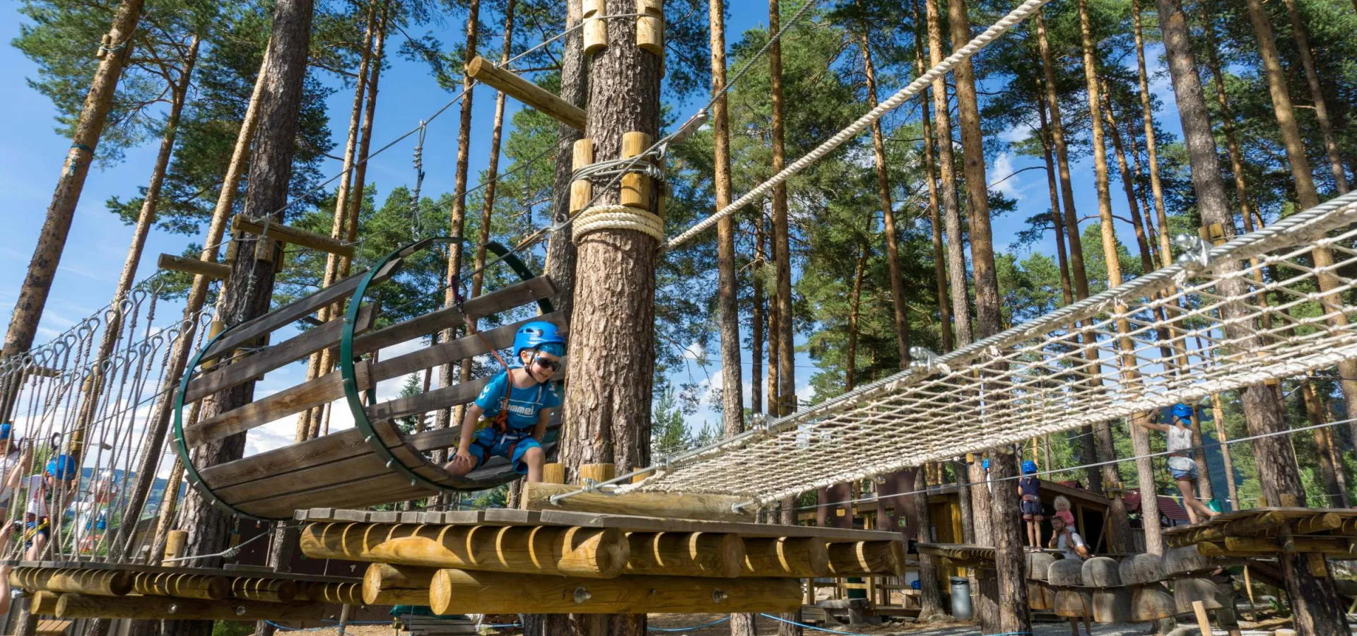 Klatreparken i Lilleputthammer