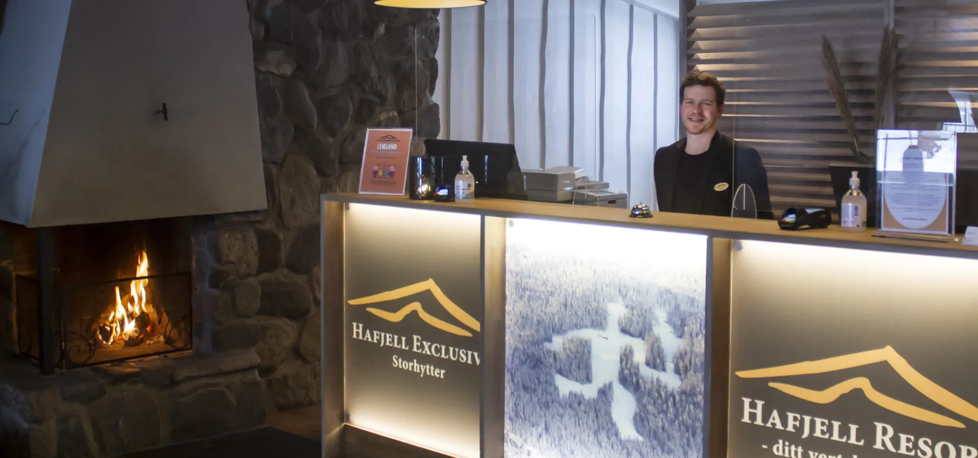 Resepsjon Hafjell Hotell