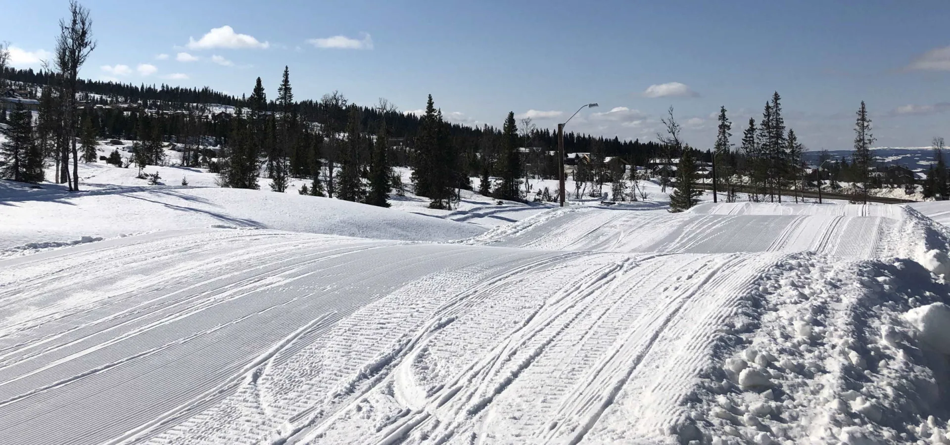 Langrennsløyper på Mosetertoppen