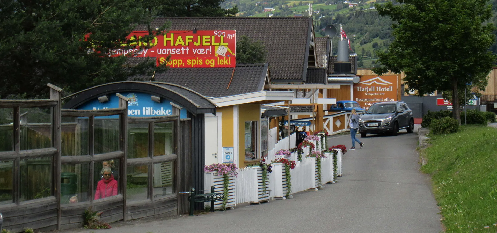Hotell med lekeland og familiepark