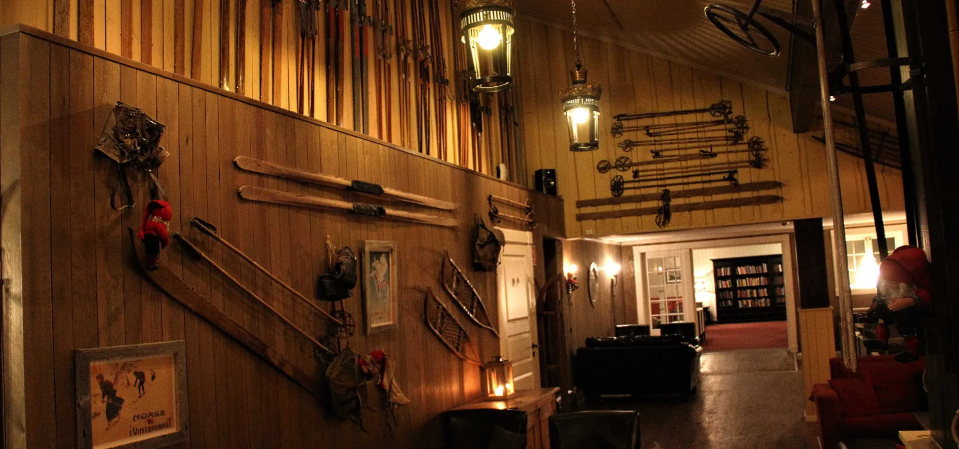Peisestuen på Hafjell Hotell