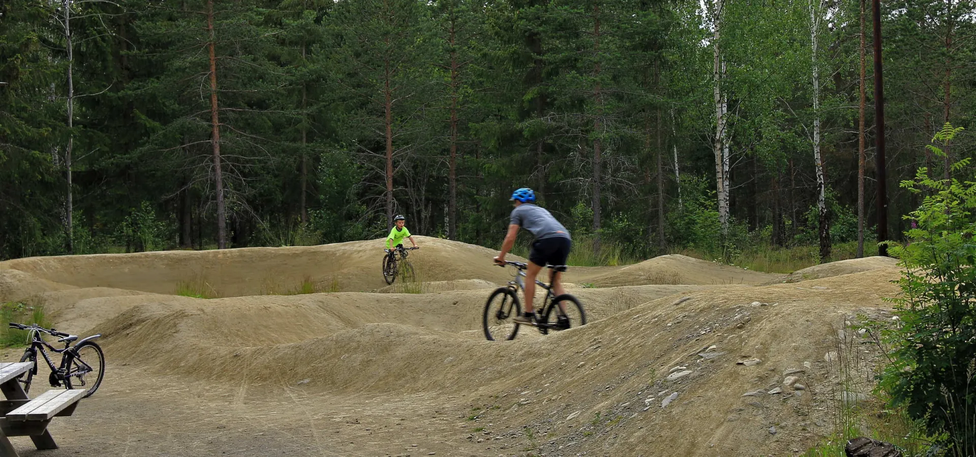 Pump track bane
