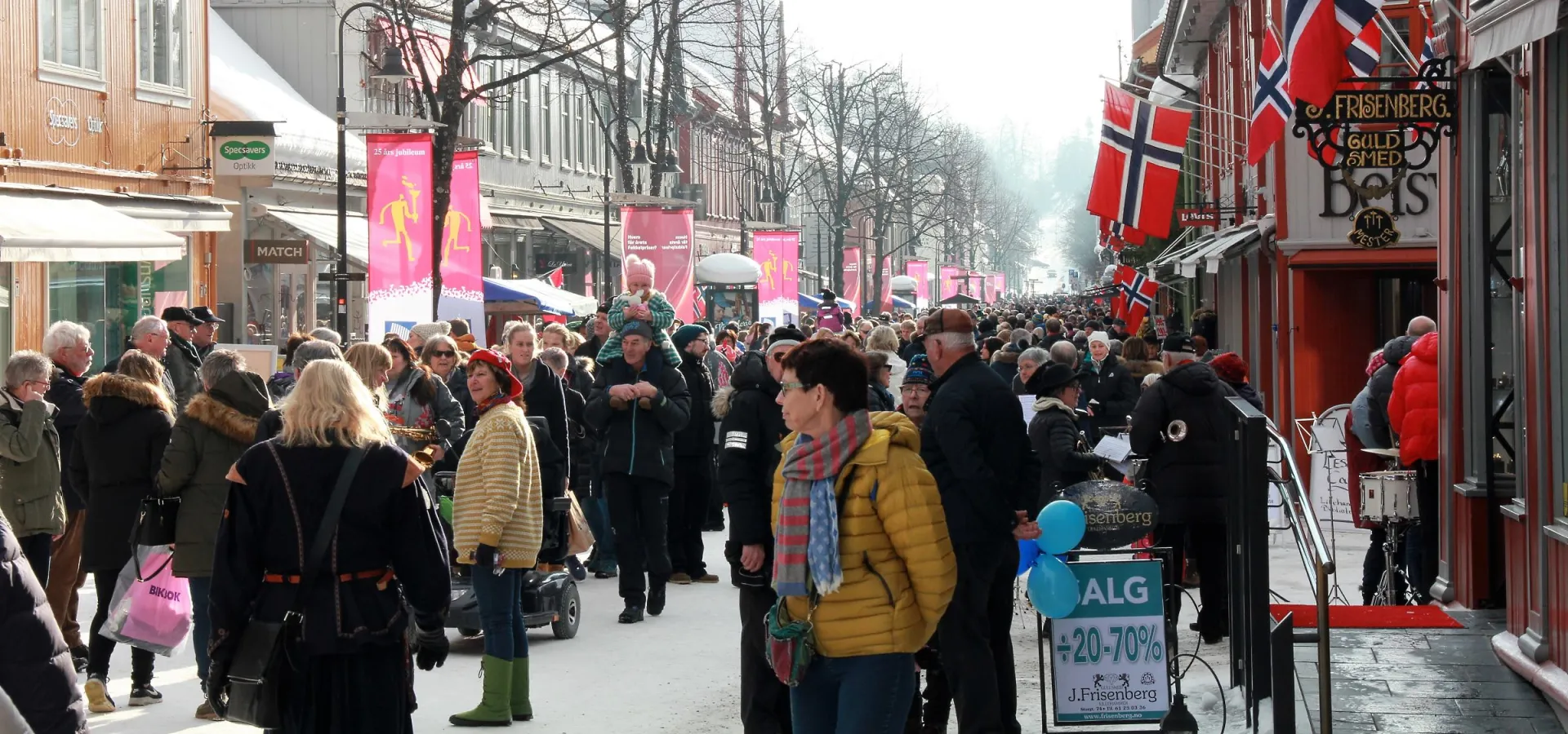 Stågata på Lillehammer