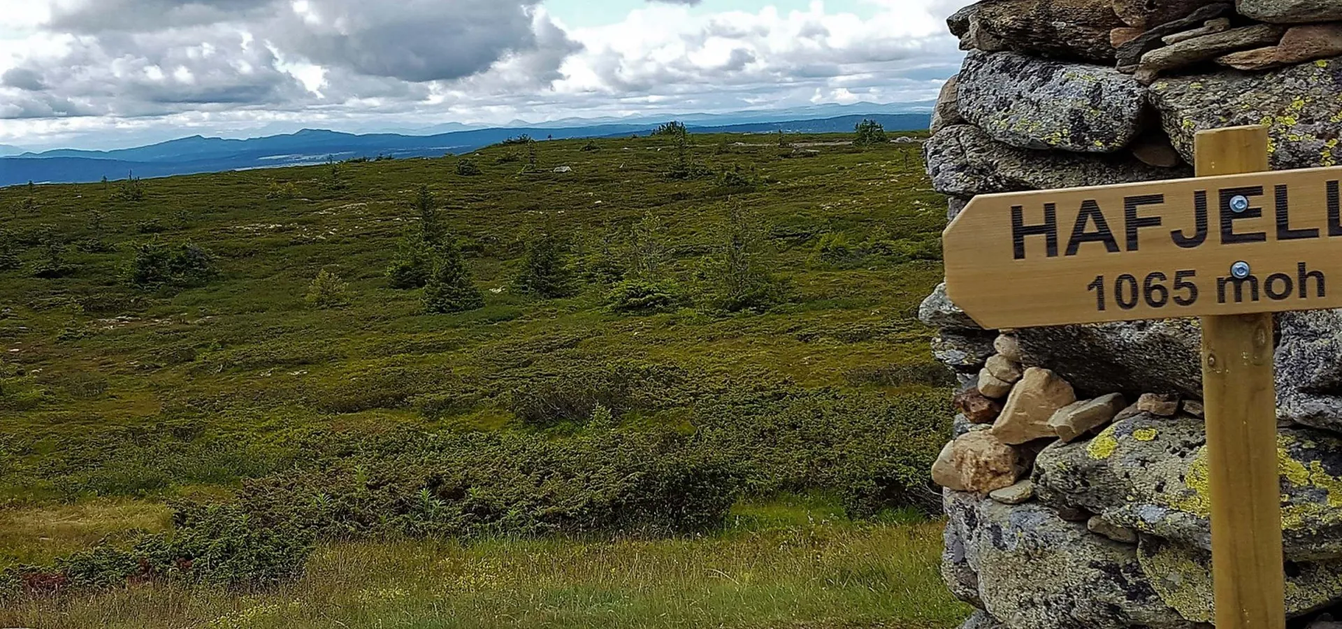 Toppen av Hafjell på Øyerfjellet