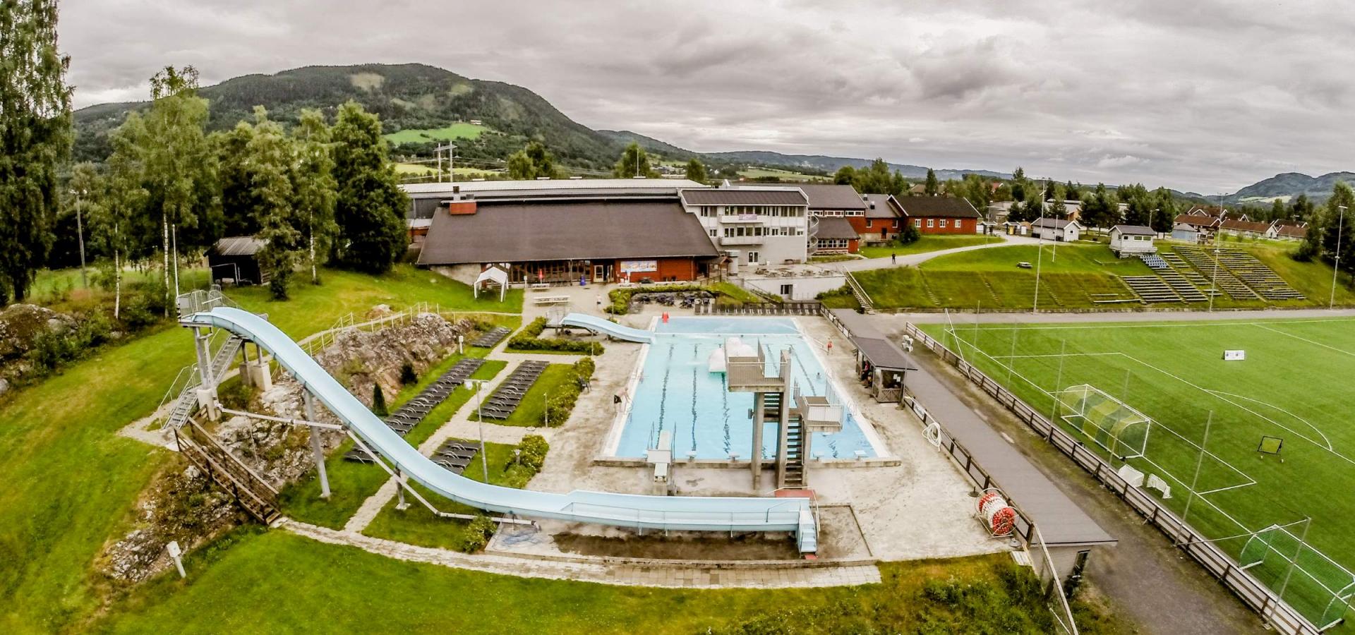 Sommerbad på Lillehammer