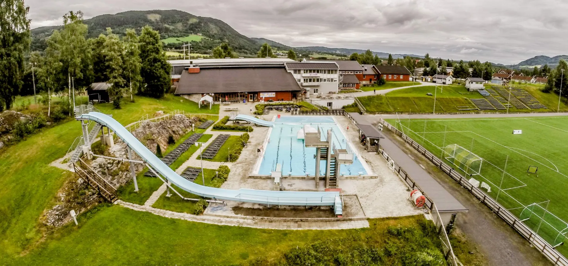 Jorekstad badeland ved fotballbanene