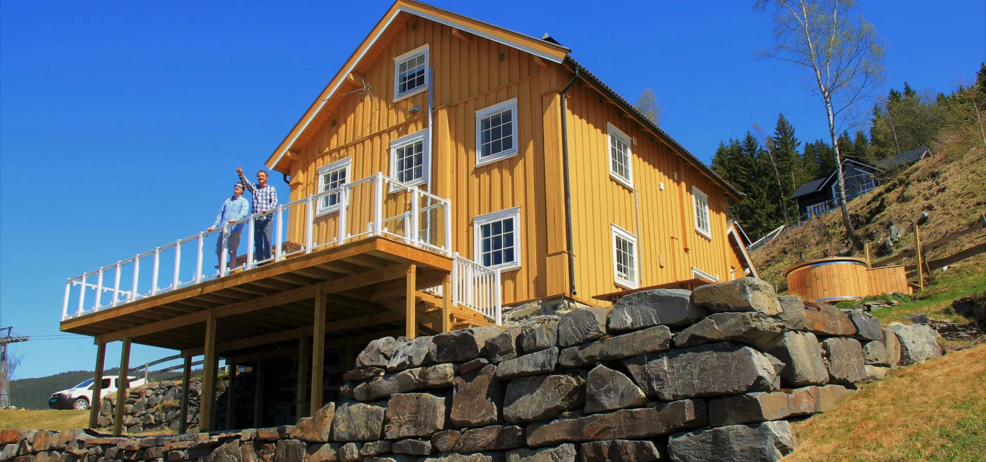 Hafjell Gard hovedhus sommer
