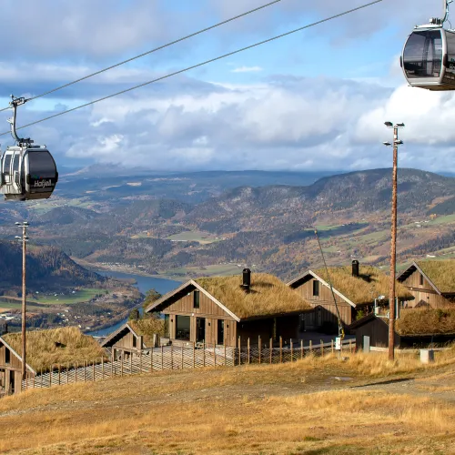 Høst på "The nest" i Hafjell