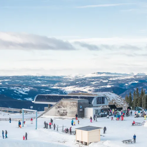Mosetertoppen og Skavlen