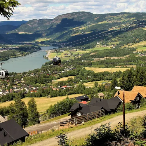 Utsikt mot Gudbrandsdalen