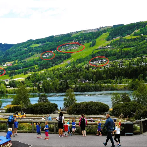 Hunderfossen overnatting