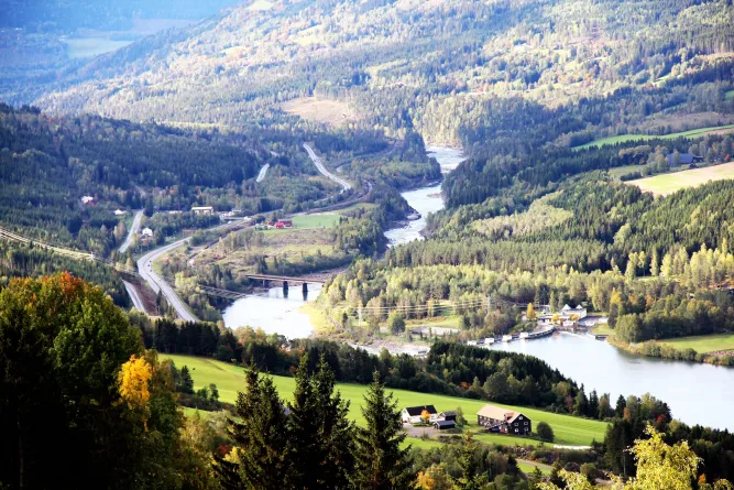 Lågen visserrivier