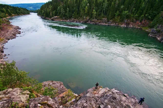Lågen visserrivier