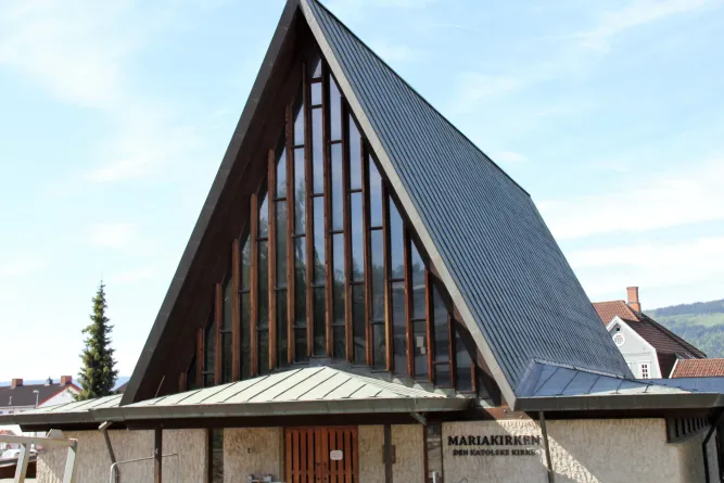 De St. Mariakerk in Lillehammer
