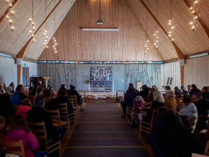 De St. Mariakerk in Lillehammer