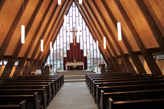 De St. Mariakerk in Lillehammer