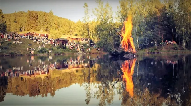 Sint-Jansavond in Maihaugen