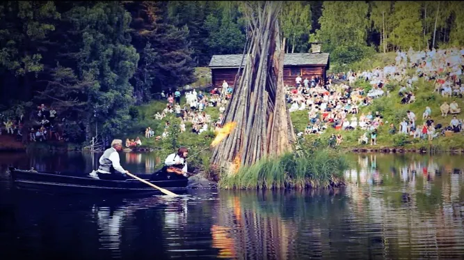 Sint-Jansavond in Maihaugen