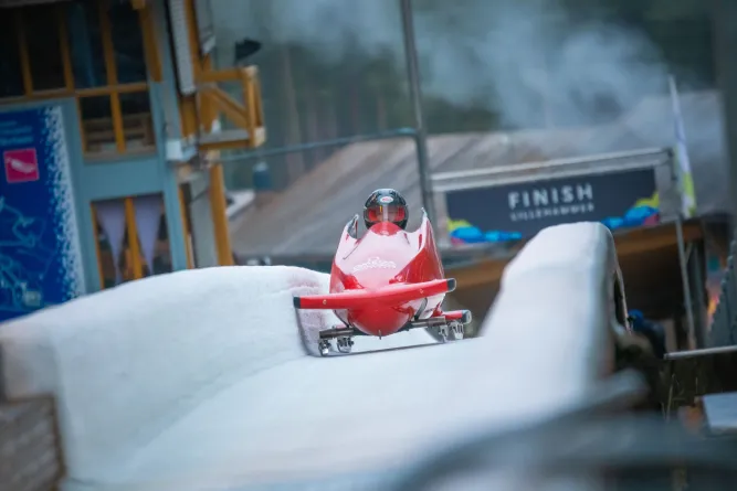 Lillehammer olympische bobslee- en rodelbaan 