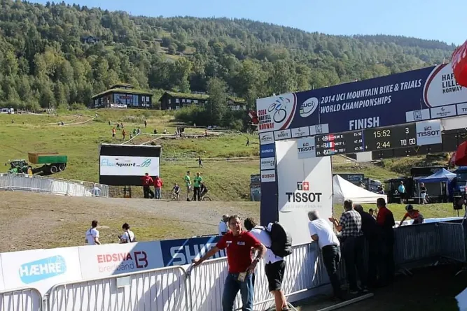 Wereldkampioenschappen mountainbiken in Hafjell