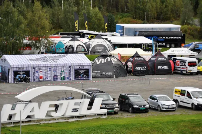 Wereldkampioenschappen mountainbiken in Hafjell