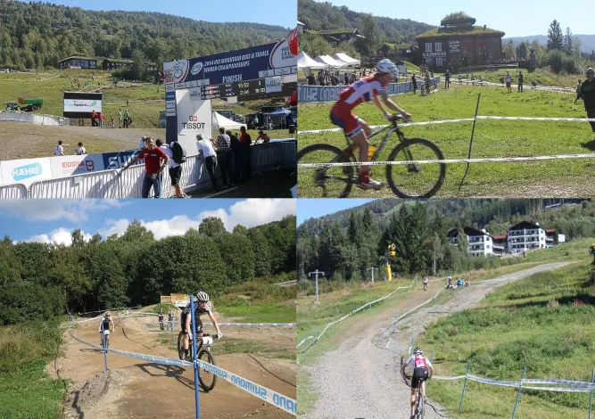 Wereldkampioenschappen mountainbiken in Hafjell