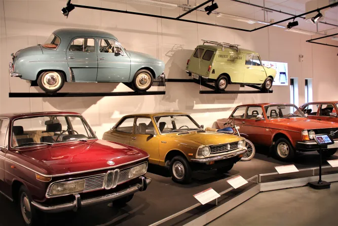 Het Noors Museum voor Voertuiggeschiedenis in Lillehammer