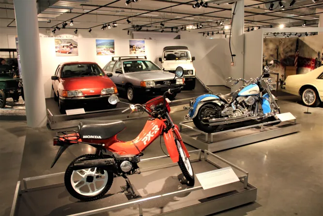 Het Noors Museum voor Voertuiggeschiedenis in Lillehammer