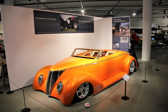 Het Noors Museum voor Voertuiggeschiedenis in Lillehammer